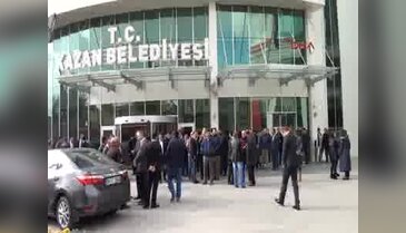 Kahramankazan Belediyesi'nde ilk iş günü törenle başladı