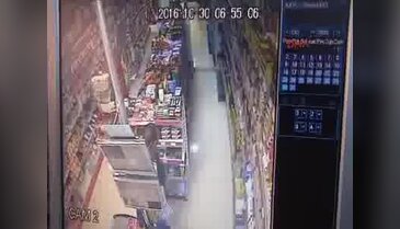 Marketi soymak istedi kadın işletmeciye çarpıldı