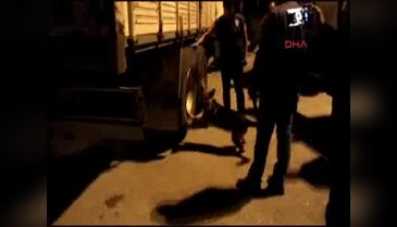 Kamyon lastiğinde esrar