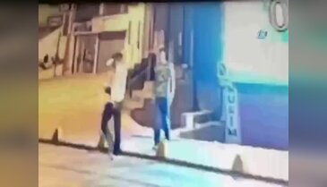 İstanbul'un göbeğinde dehşet anları!