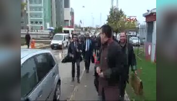 Gaziantep'te avukatlardan adliyeye 'taziye' ziyareti