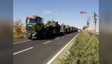 Ankara'dan Silopi'ye askeri araç sevkiyatı