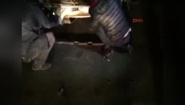 Takip edilen araçta 20 kilo plastik patlayıcı ele geçti