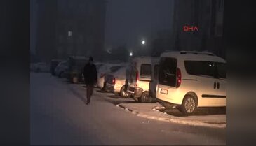 Van'da kar yağışı etkili oldu