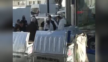 Kağıt toplama arabasından dehşet çıktı