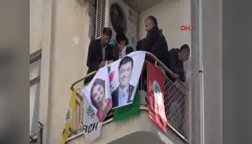 Antalya'da HDP yürüyüşüne polis müdahalesi