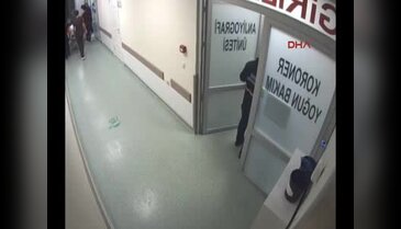 Hastanede yatan babasının görmesine izin vermeyen güvenlikçiyi vurdu