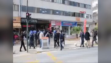 HDP'li gruba polisten biber gazlı müdahale: 12 gözaltı