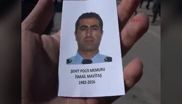 Şehit polis, Kayseri'de gözyaşlarıyla toprağa verildi