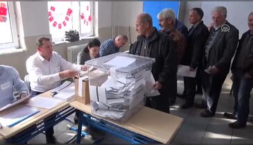 Bursa'daki soydaşlar, Bulgaristan seçimi için sandık başında