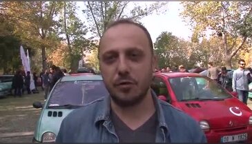 Twingo otomobil tutkunları Bursa'da buluştu