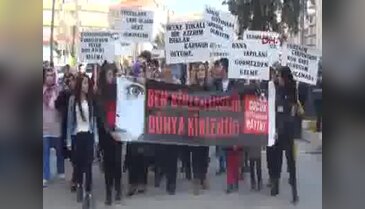 Çocuk istismarı Çankırı'da protesto edildi