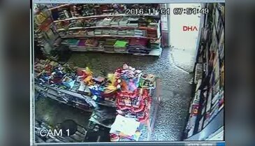 Diyarbakır'da patlama anı güvenlik kameralarına yansıdı