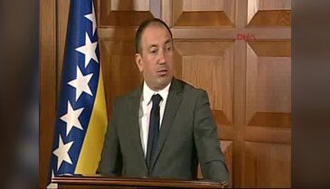 Çavuşoğlu ve Bosna Hersek Dışişleri Bakanı Crnadak basın toplantısı - 3