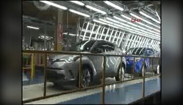 Adapazarı'nda Toyota C-HR'nin üretimine başlandı