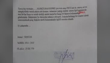 Sıfır otomobil hasarsız ama boyalı çıktı