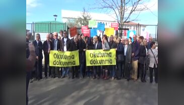 Bursalılardan sert tepki: "Okulumuza dokunmayın!"