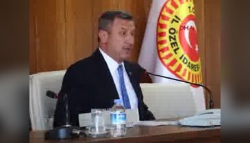 Burdur'da karla mücadele toplantısı