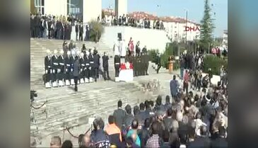 Şehit Kaymakam Muhammed Fatih Safitürk için  tören düzenlendi