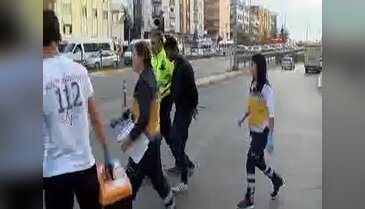Ehliyetsiz sürücü trafiği savaş alanına çevirdi