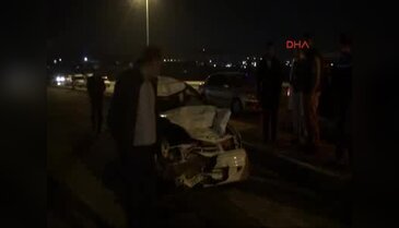 Otomobille çarpışan motosikletteki çift öldü