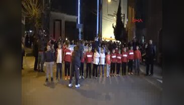Bursa'da 'Uyuşturucuya Hayır' yürüyüşü