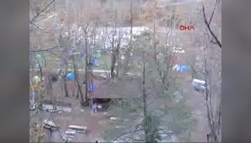 Dağcılar, Erfelek Şelalerine tırmandı