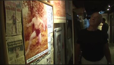 Tarzan ormandan indi, Bursa'da müzeye yerleşti