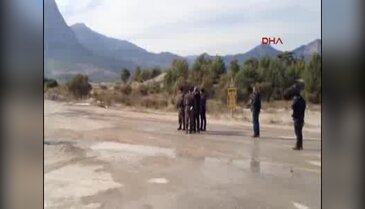 Antalya'da  çatışma 1 asker yaralı