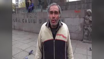 Malullük maaşı kesilince sokaklarda yaşamaya başladı