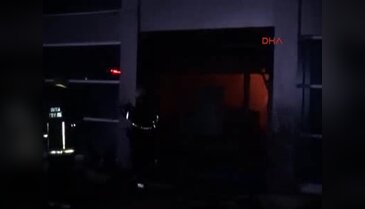 Bursa'da otomobil yedek parça fabrikasında yangın