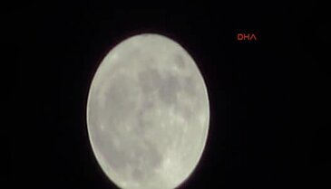 "Süper Ay" Hubble teleskopla böyle izlendi