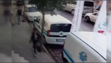 Güpegündüz iş yerini böyle kurşunladı