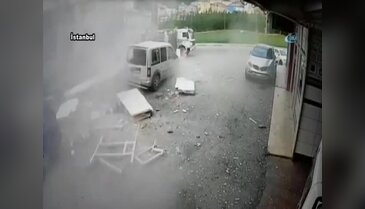 Polise molotof atan PKK yandaşı böyle vuruldu