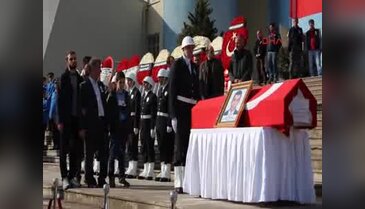 Şehit kaymakamın cenazesi katıldıktan sonra gözaltına alındı