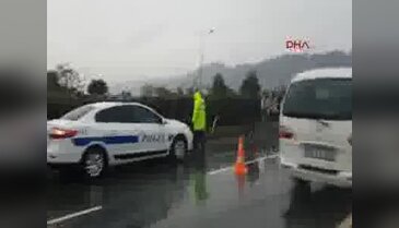 Çaykur Rizesporlu Kweuke trafik kazası geçirdi