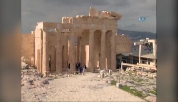 Obama Acropolis'i gezdi