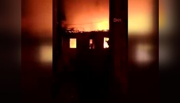 15 aylık bebek yangından son anda kurtarıldı