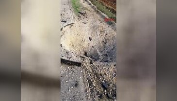 Derik'te PKK'lıların yola tuzakladığı patlayıcı imha edildi
