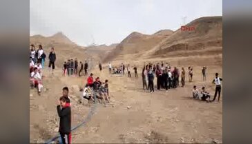 Hakkari'de bayıltan koşu