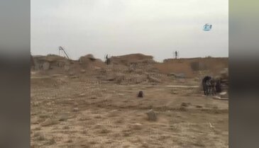 DEAŞ'ın yıktığı antik kent Nemrut harabeye döndü