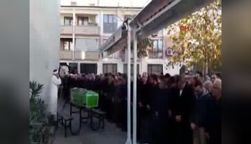 Bursalı Sümeyye gözyaşları ile uğurlandı