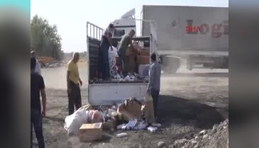 Silopi'de 479 bin 30 paket kaçağı sigara imha edildi