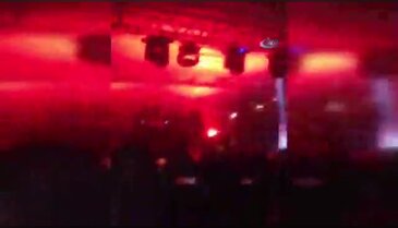 Aleyna Tilki konserine saldırı anı kamerada