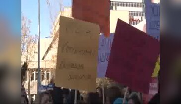 Kadın örgütlerinden TBMM önünde 'cinsel istismar' protestosu
