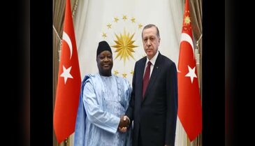 Cumhurbaşkanı Erdoğan'a Sierra Leone Büyükelçisi'nden güven mektubu