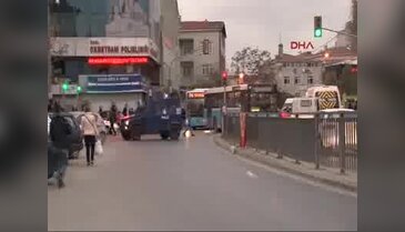 Okmeydanı'nda şüpheli paket alarmı