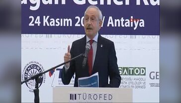 Kılıçdaroğlu TÜROFED 5. Olağan Genel Kurulunda konuştu - 2