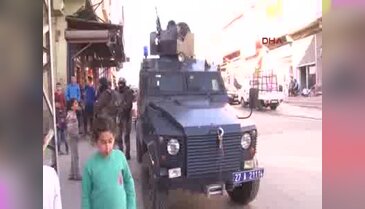 Gaziantep'te, 300 polisle PKK operasyonu