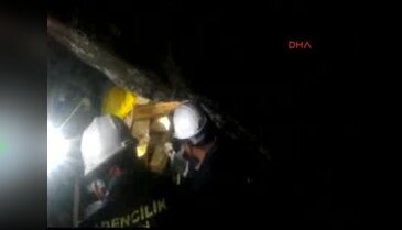 Krom madeninde göçük: 1 işçi mahsur